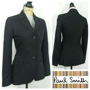 - Paul Smith Italian BLACK Blazer Sportscoat👌